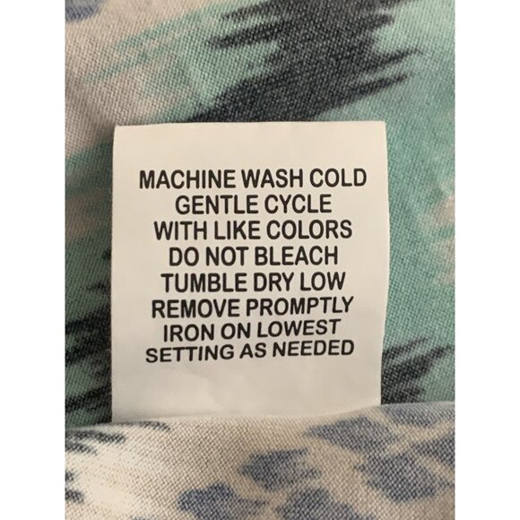 NY Collection Womens Maxi Dress Multicolor Chevron Print Sleeveless Small - Picture 10 of 10